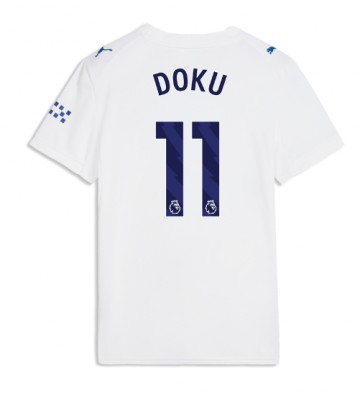Manchester City Jeremy Doku #11 Replika Tredje Tröja Damer 2026-27 Kortärmad
